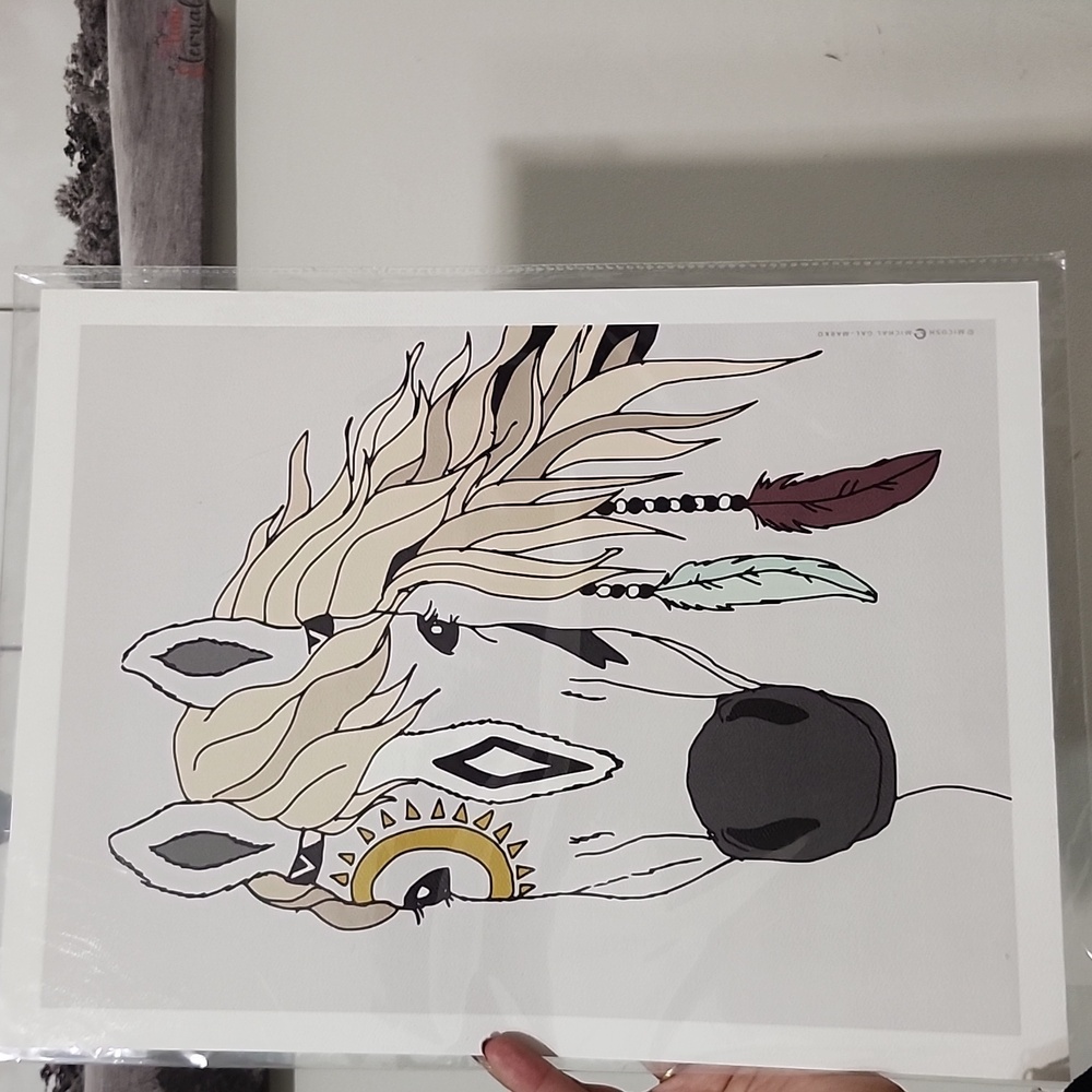 Horse wall art